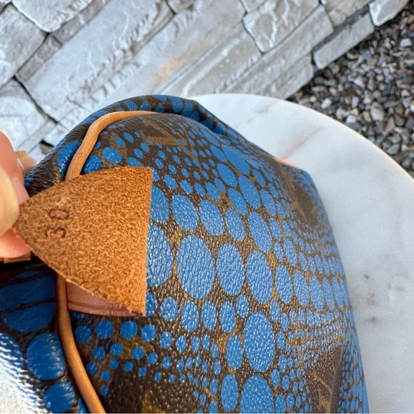SOLD Louis Vuitton Monogram Kusama Town Speedy 30 - Picture 9 of 14